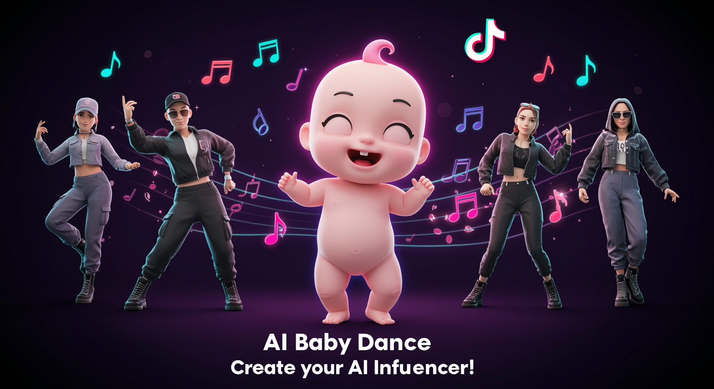 How AI Baby Dance and Influencer Creation Are Dominating TikToks AI Trends? preview image