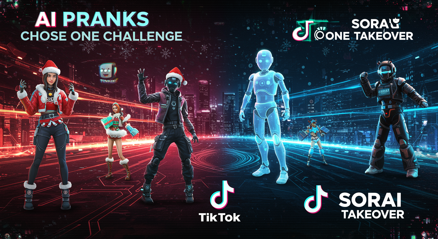 How AI Pranks, Choose One Challenge, and SoraAI Transform TikTok Content Creation