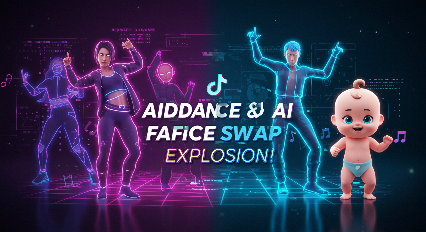 How the 'Aidance' and AI Face Swap Trends Took TikTok by Storm