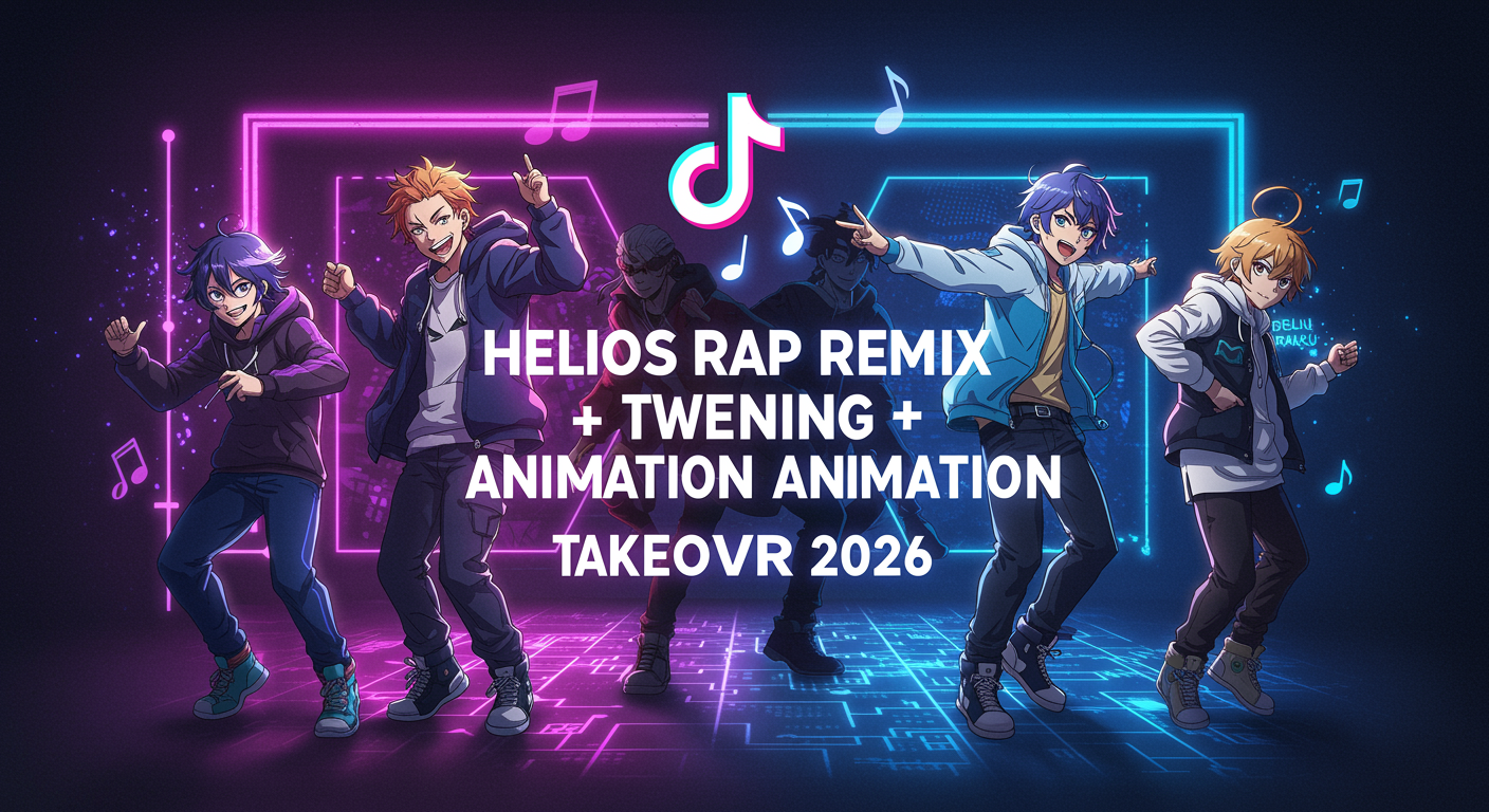 How the Helios Rap Remix and Tweening Animation Took Over Anime TikTok in 2026?