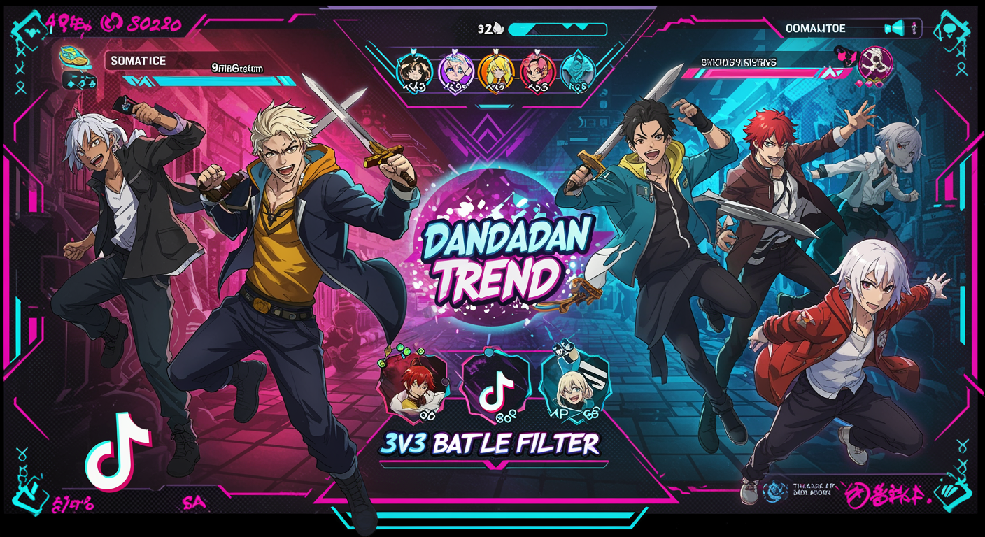 How the 'Dandadan' Trend and 3v3 Battle Filter Dominated Anime TikTok in 2026