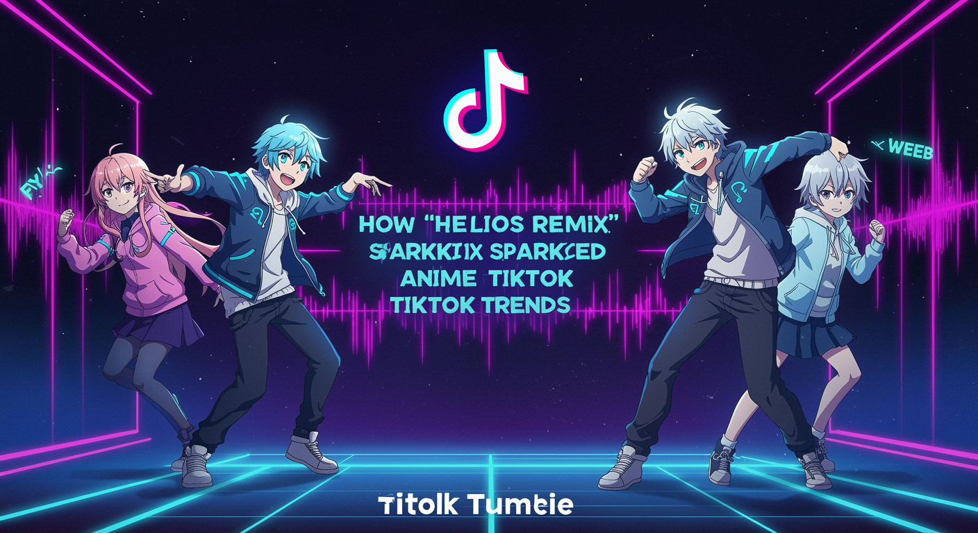 How 'Helios Rap Remix' and Tweening Animation Sparked New Anime TikTok Trends?