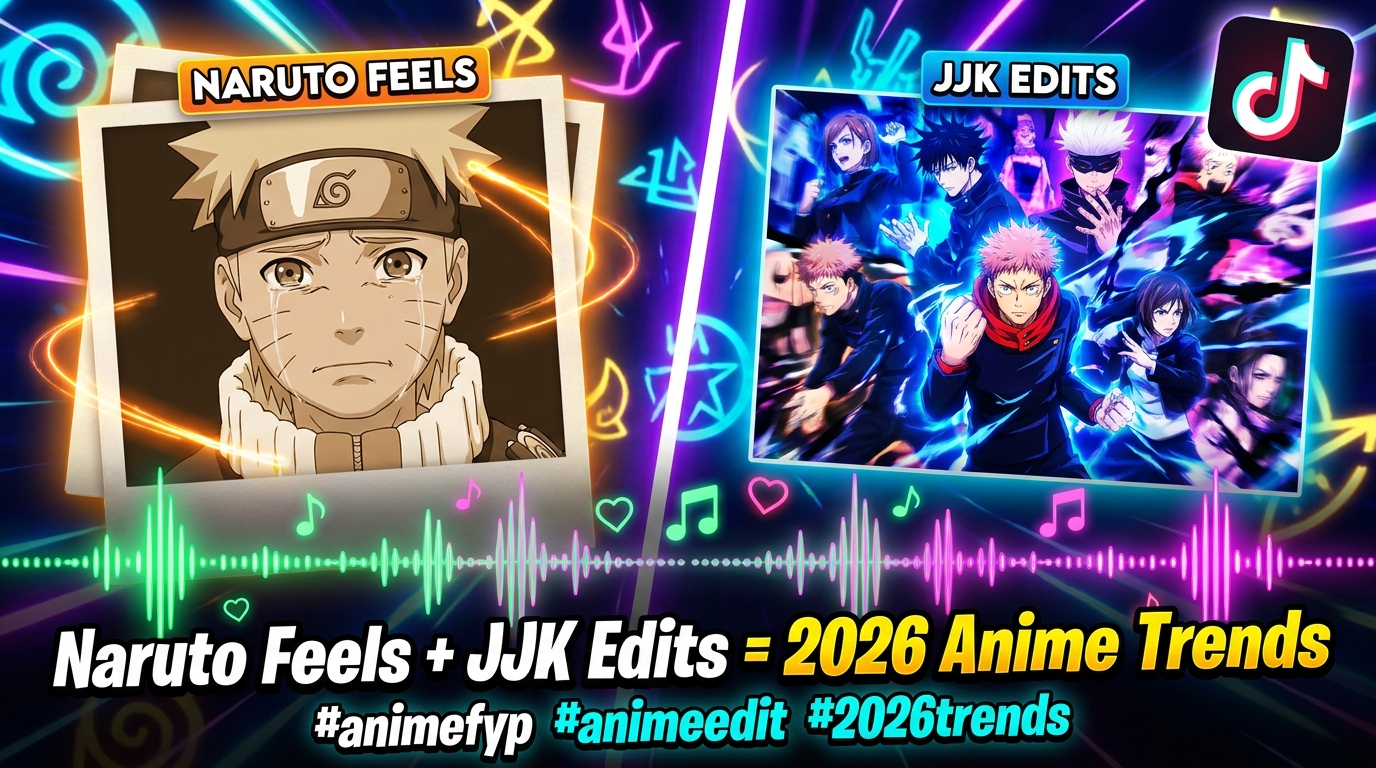 How Naruto's 'Character Feelings' and Jujutsu Kaisen Edits Define 2026 Anime Trends?