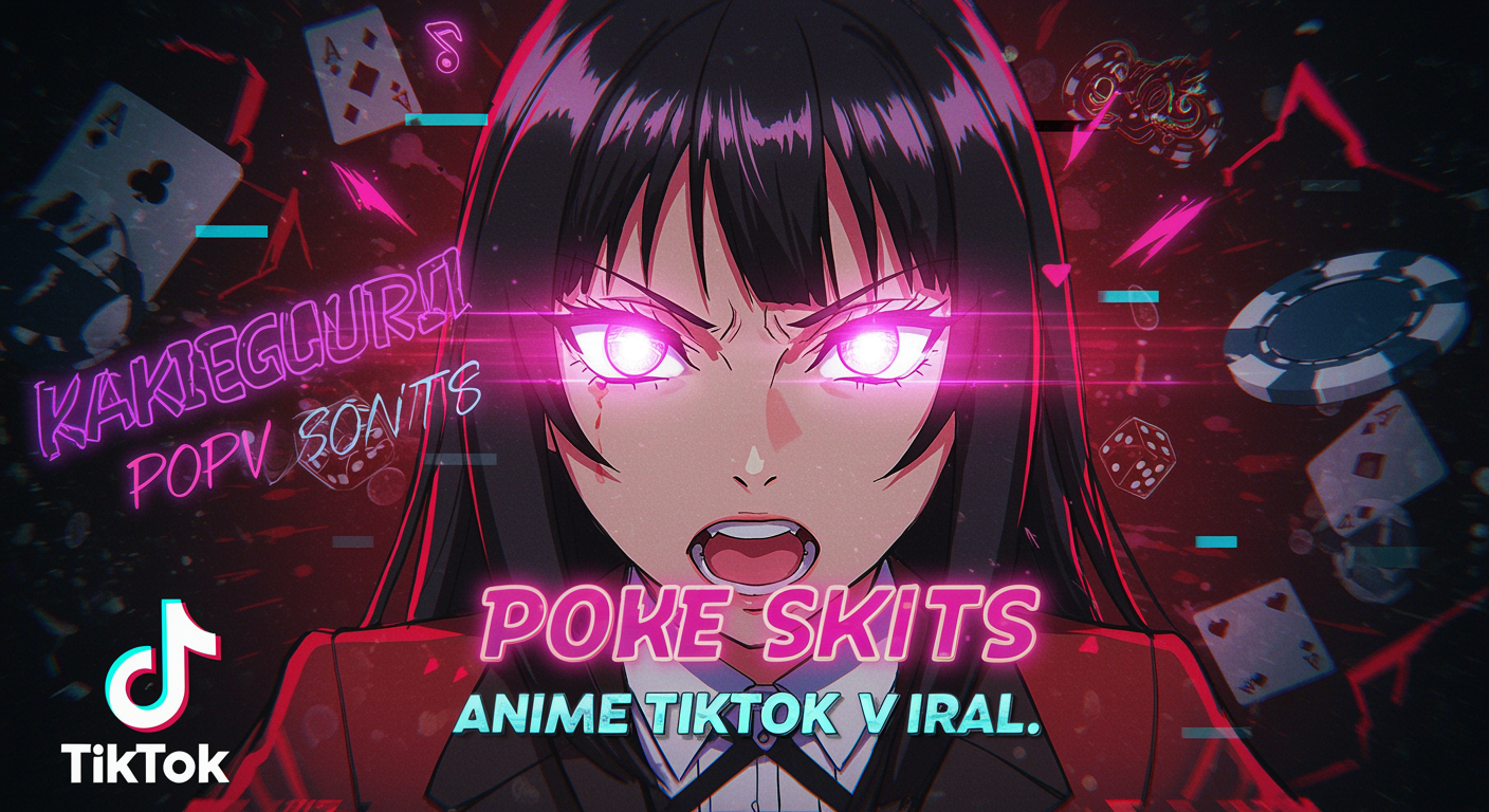 How the 'Kakegurui' Sound and POV Anime Skits Took TikTok by Storm