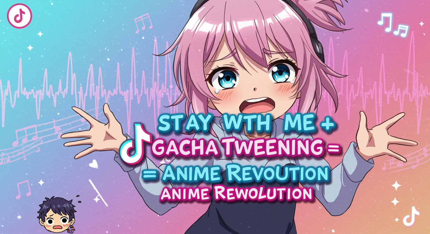 How the 'Stay with Me' Sound and Gacha Tweening Animation Revolutionized Anime TikTok