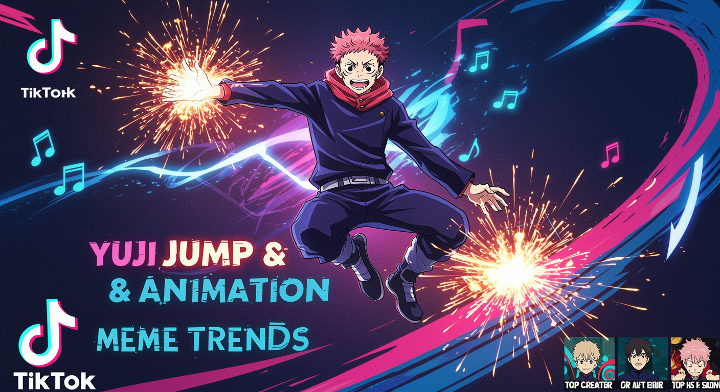 How the Yuji Jump and Animation Meme Trends Exploded on TikTok Anime
