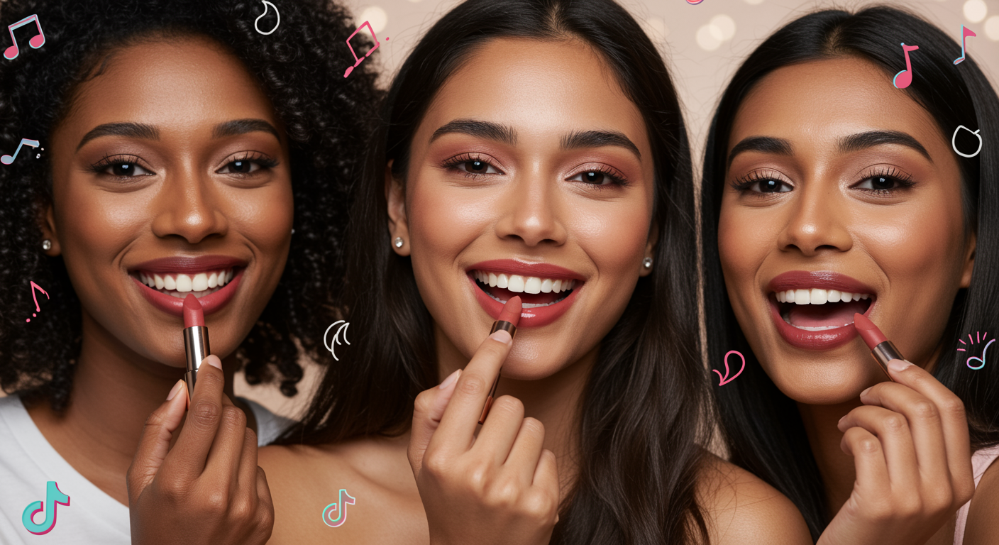 How the Indian Lipstick Hack and Lip Combo Took Over TikTok Beauty