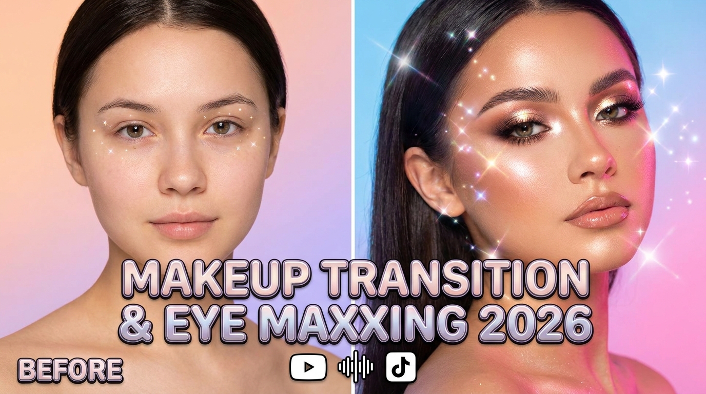 How Makeup Transition & Eye Maxxing Trends Ruled TikTok in 2026