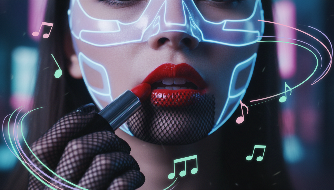 How the Fishnet Lipstick Hack and LED Face Mask Skincare Dominated TikTok Beauty