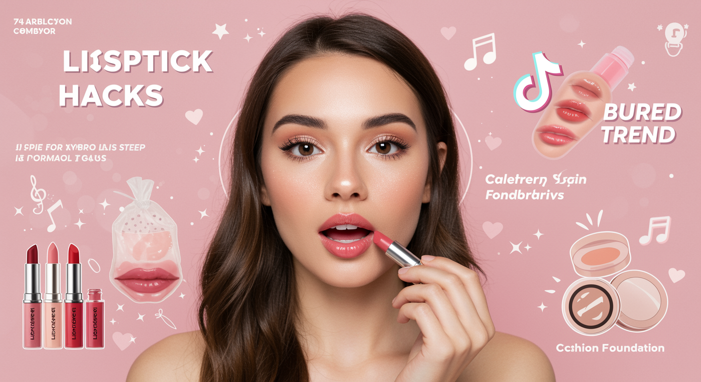 How Lipstick Hacks and Blurred Skin Became TikToks Beauty Obsession? preview image