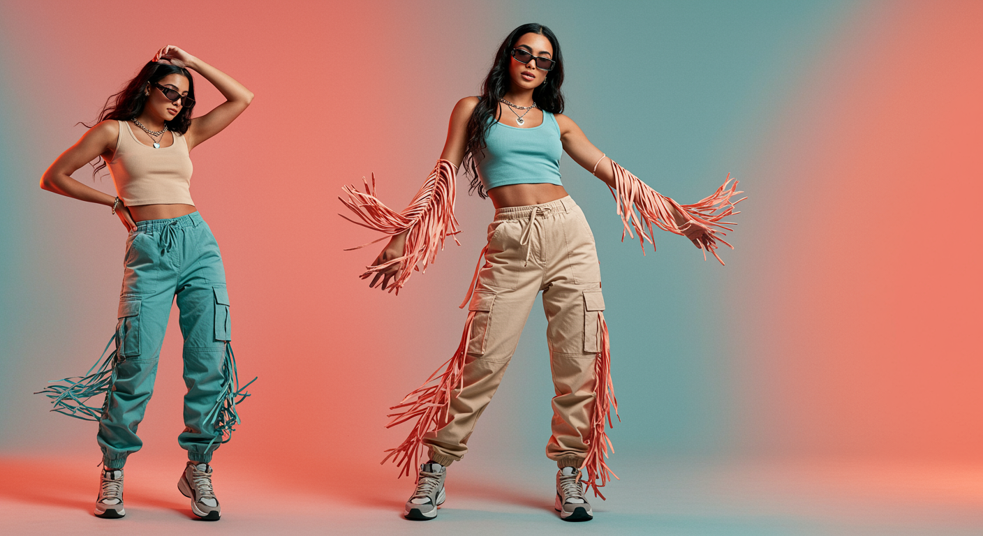 How Are Cargo Pants, Layering Tank Tops and Fringe Defining 2026 Fashion?