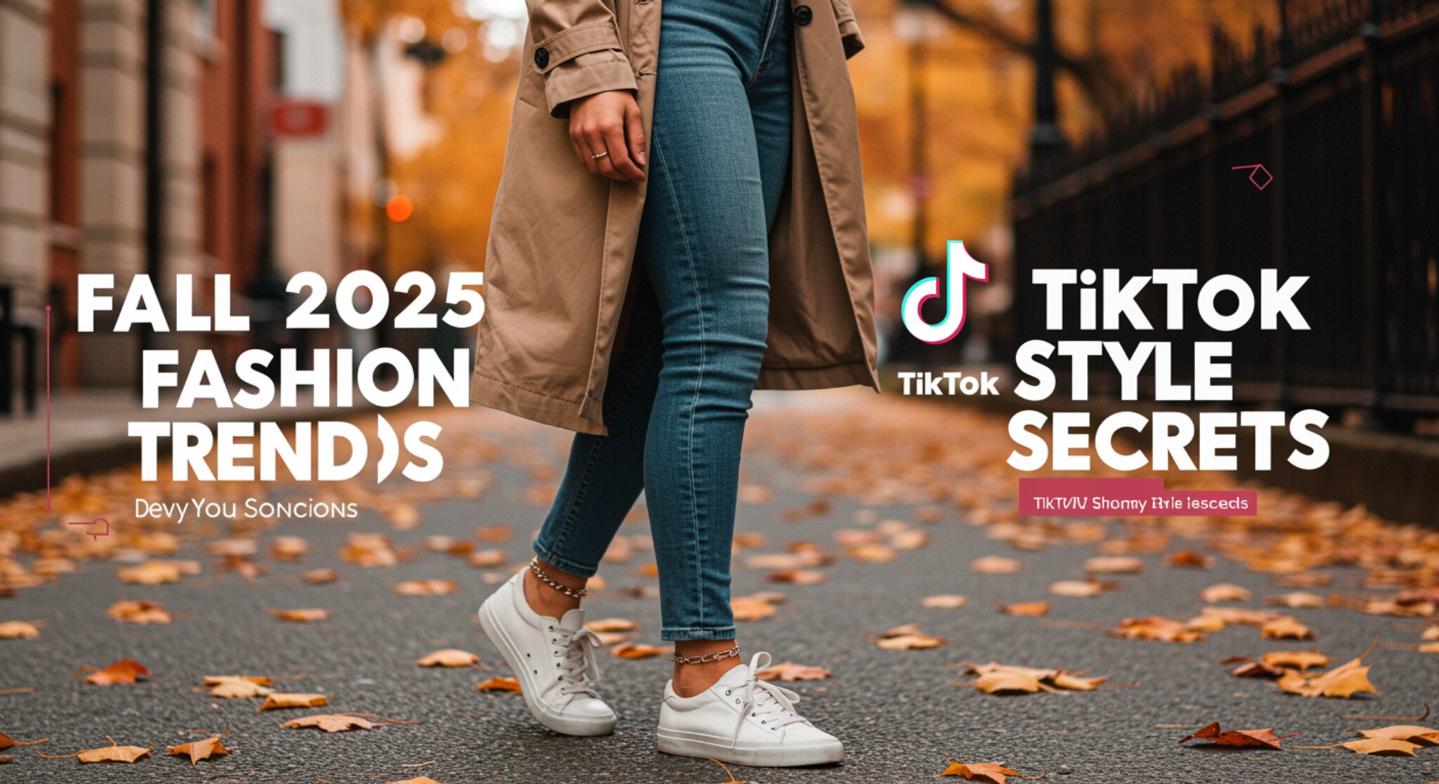 How Are Skinny Jeans, Cropped Trench Coats, and Ankle Jewelry Shaping Fall 2025 Fashion?