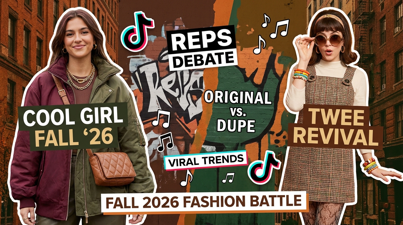 How Cool Girl Style, Twee Revival, and 'Reps' Shaped Fall 2026 Fashion Trends on TikTok?