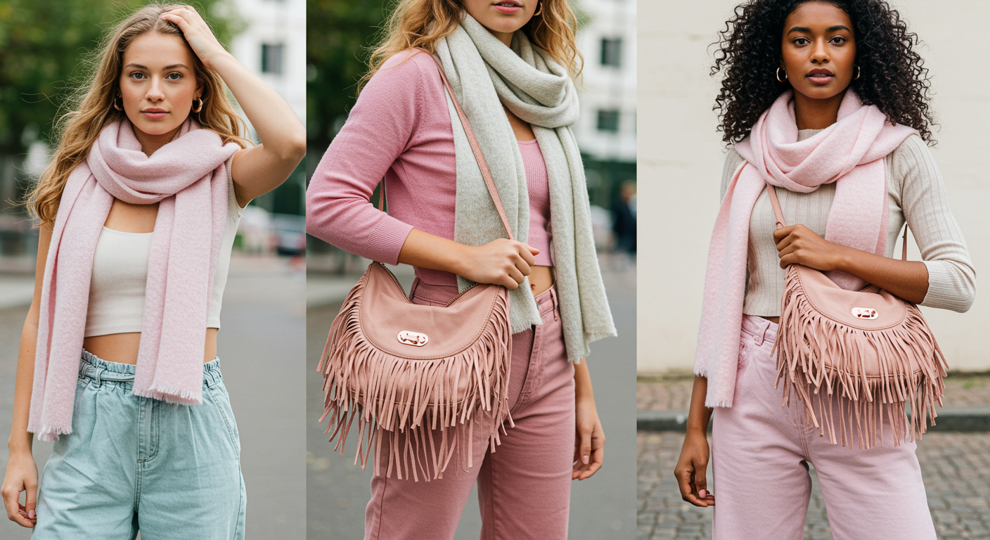 How Spring 2026 Cool Girls Are Styling Scarves, Fringe Bags, and Capris?