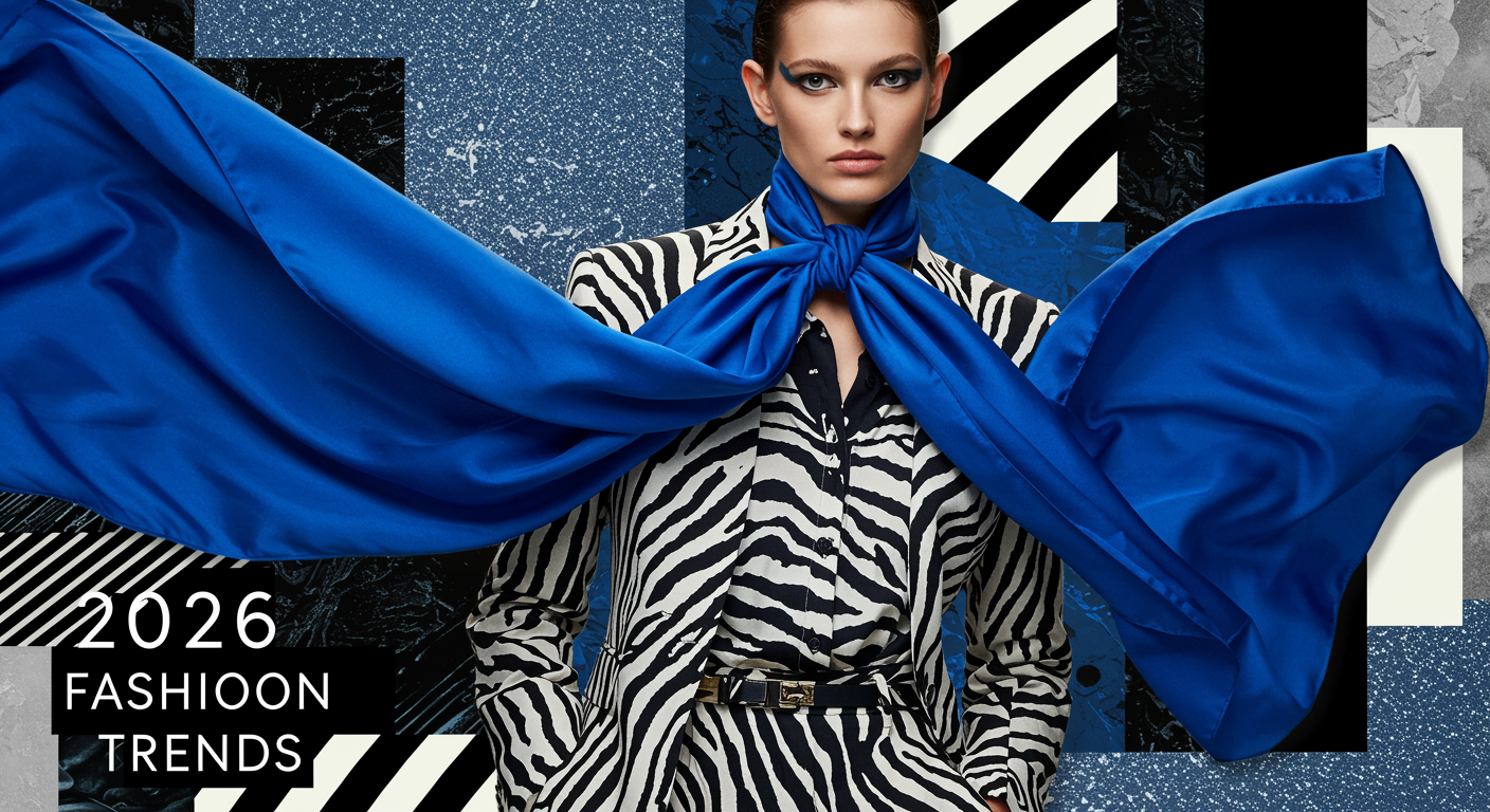 How Are Zebra Prints, Bold Stripes, and Silk Scarves Shaping 2026 Fashion?