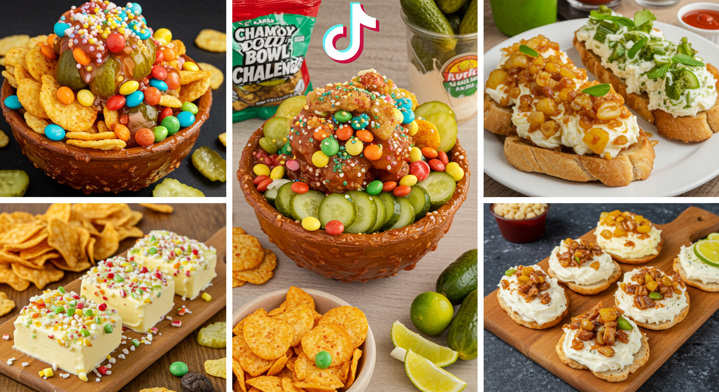 How the 'Pickle Surge,' Chamoy Bowl Craze, and Butter Boards Took Over TikTok Food Trends?