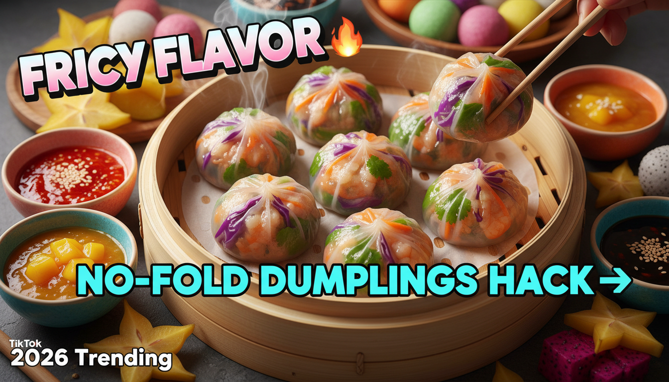 How the 'Fricy' Flavor and No-Fold Dumplings Took Over TikTok Food Trends