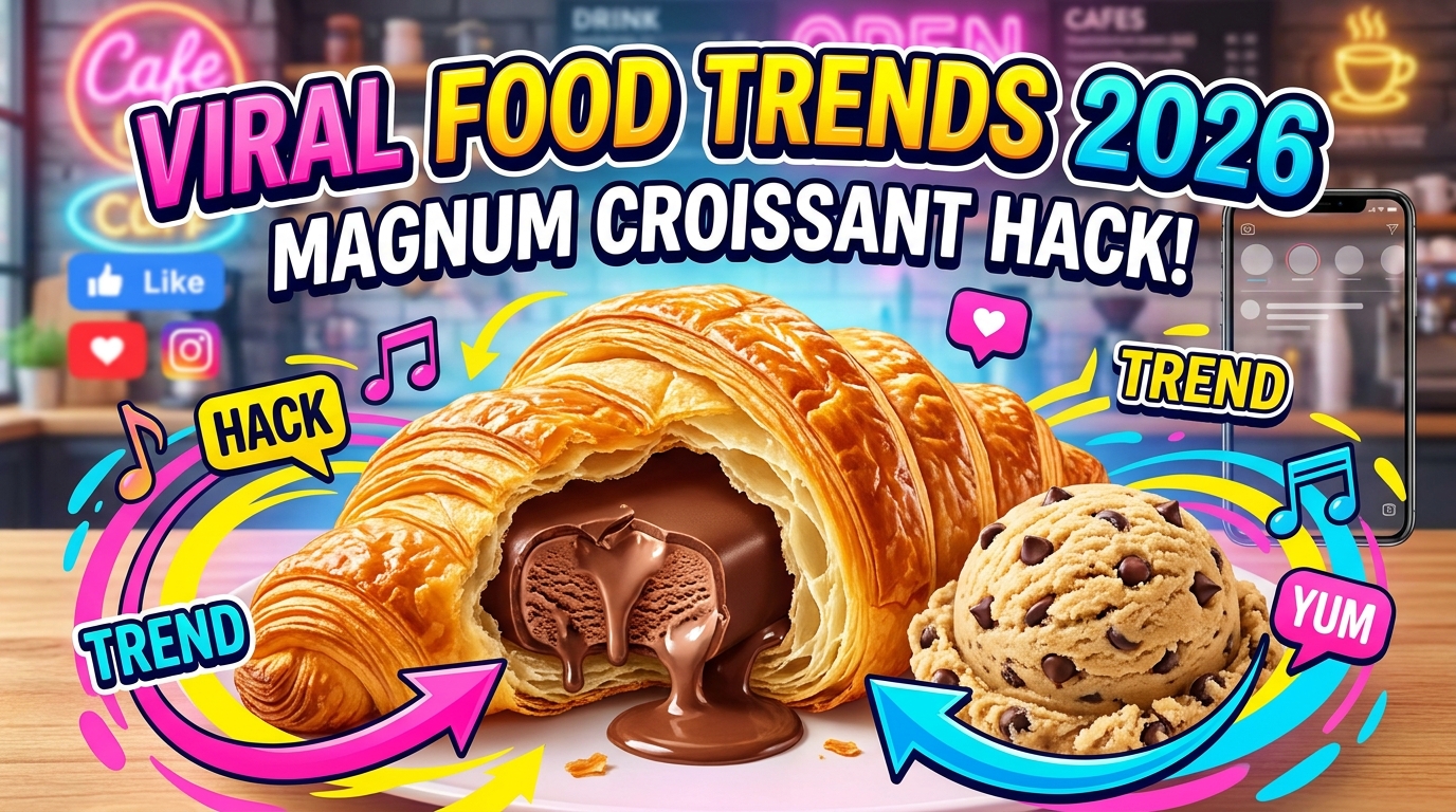 How the Magnum Croissant and Scoopable Cookie Dough Took Over TikTok in 2026