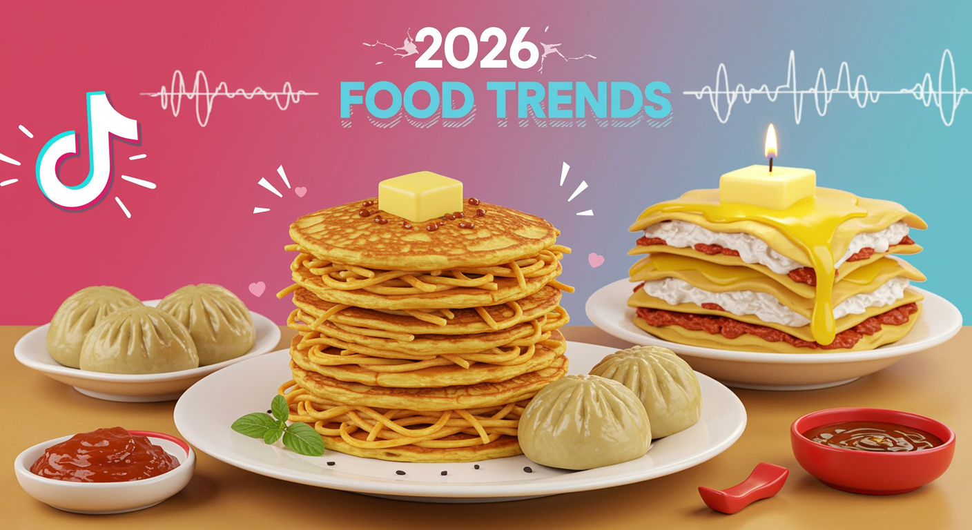 How Spaghetti Pancakes and Dumpling Lasagna Shaped 2026's Viral Food Scene?