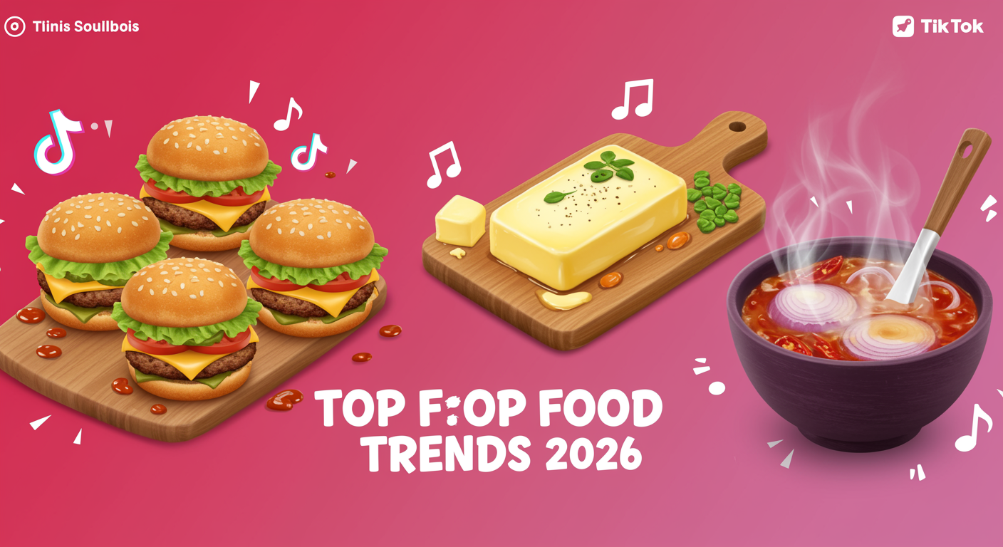 How Are TikTok Creators Shaping 2026's Top Food Trends?
