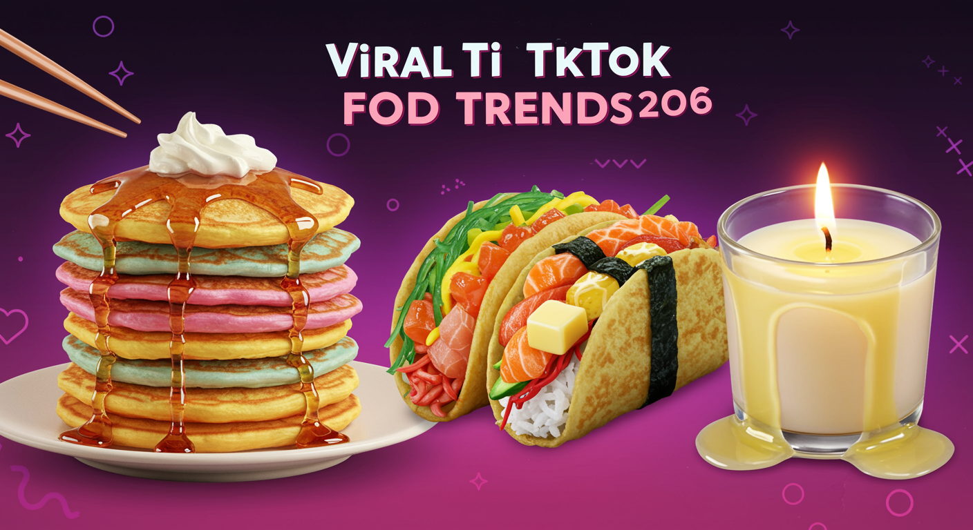 How Did Spaghetti Pancakes, Sushi Tacos, and Edible Butter Candles Spark Viral TikTok Food Trends in 2026?