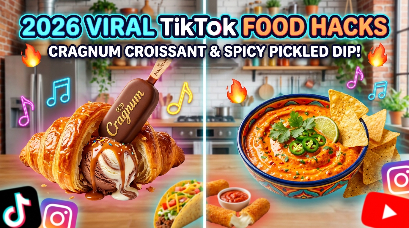 How Did Viral TikTok Food Hacks Like Cragnum and Pickledip Take Over 2026?