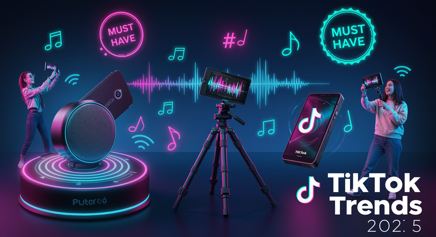 How Induction Speakers, Putare Wireless Tech, and LED Tripods Revolutionized TikTok Gadgets?