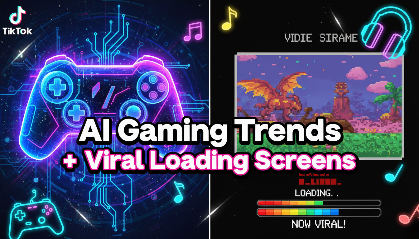 How AI Trends and Loading Screen Edits Are Dominating TikTok Gaming Scenes?