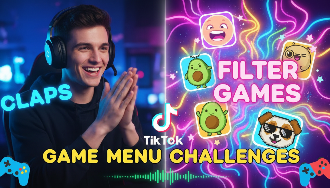How 'Claps', Filter Games, and Game Menu Challenges Led TikTok's Gaming Trends in 2026