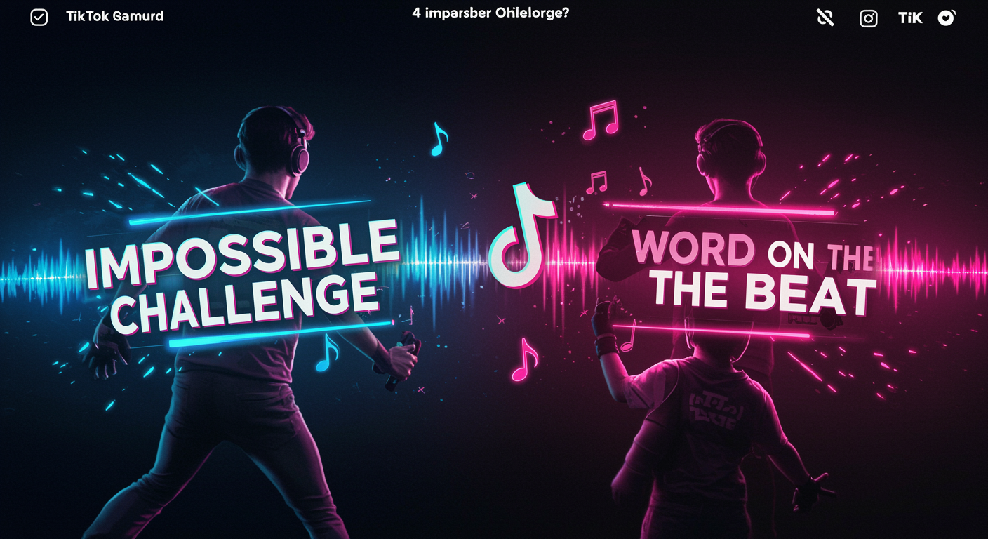 How The 'Impossible Challenge' and 'Word On The Beat' Took Over TikTok Gaming
