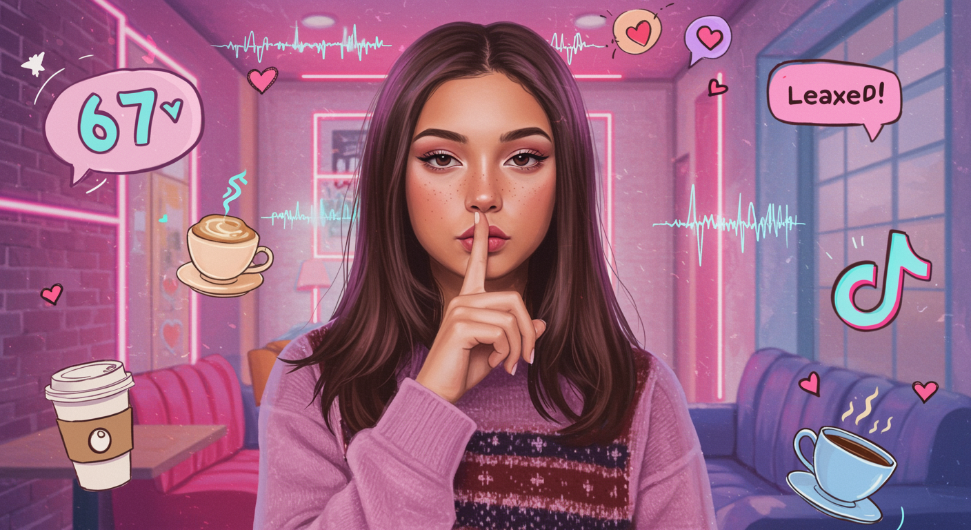 How the '67' Slang, Gen Z Stare, and DIY Home Cafe Took Over TikTok in 2025