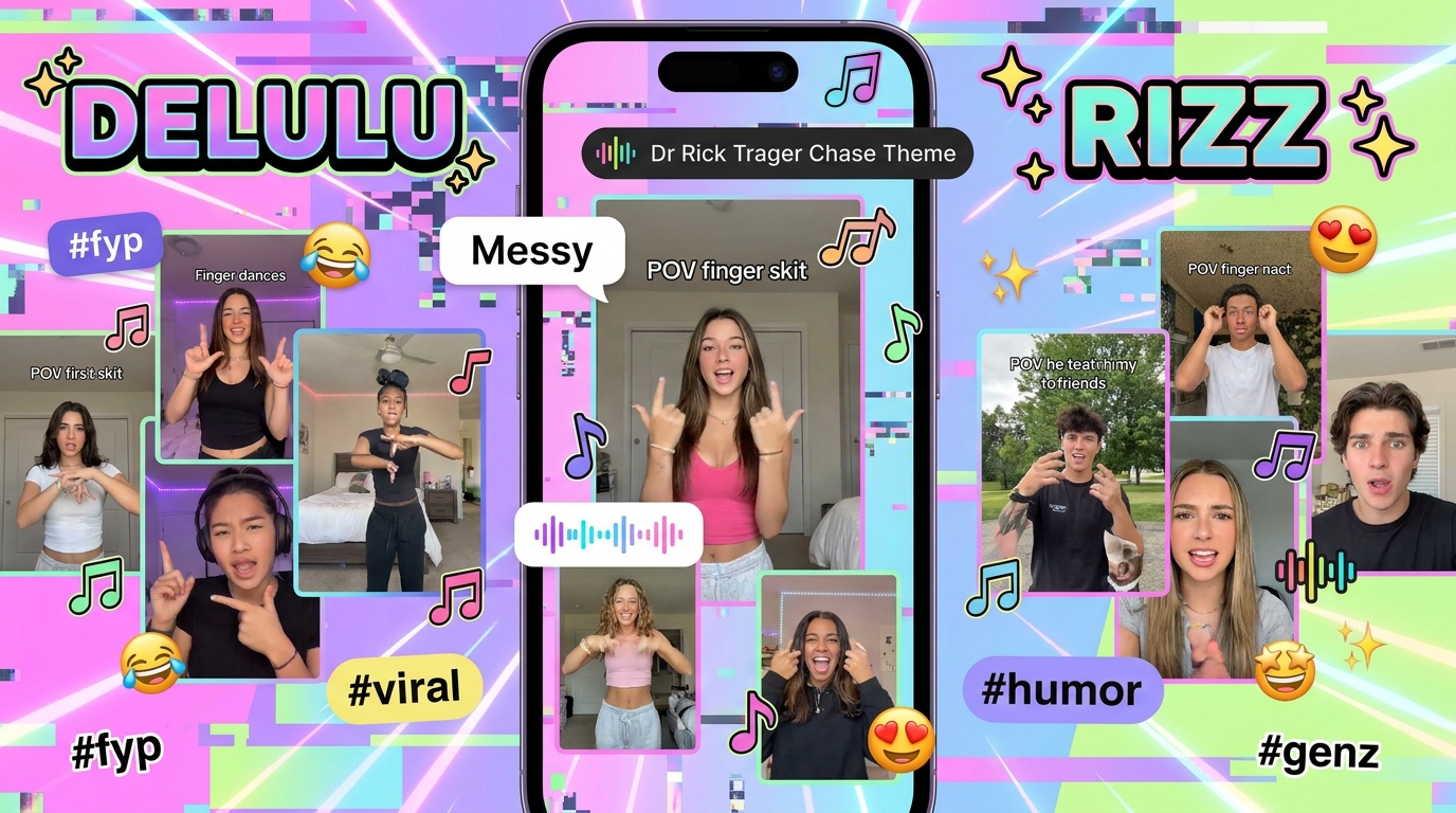 How the 'Delulu' Mindset and POV Skits Took Over TikTok