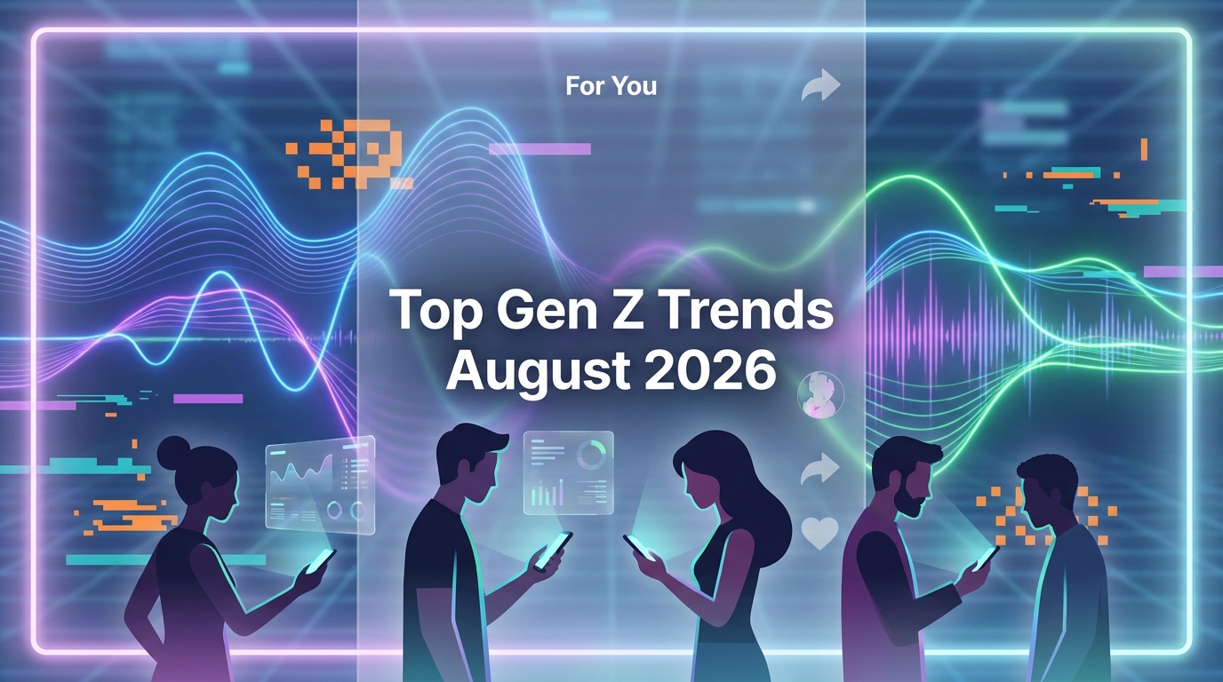 Top Gen Z Trends on TikTok in August 2026