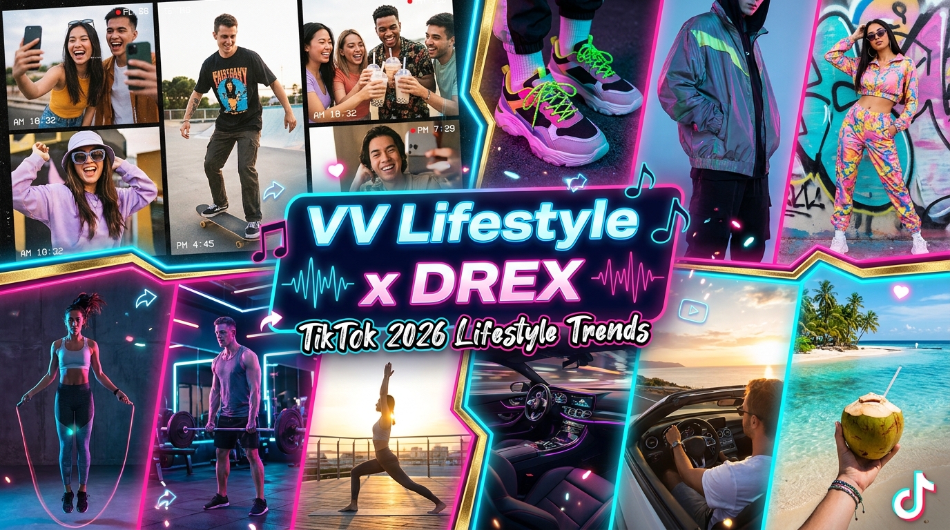 How The 'VV Lifestyle x DREX' Sound And Authentic Mini Vlogs Are Shaping TikTok Lifestyle Trends