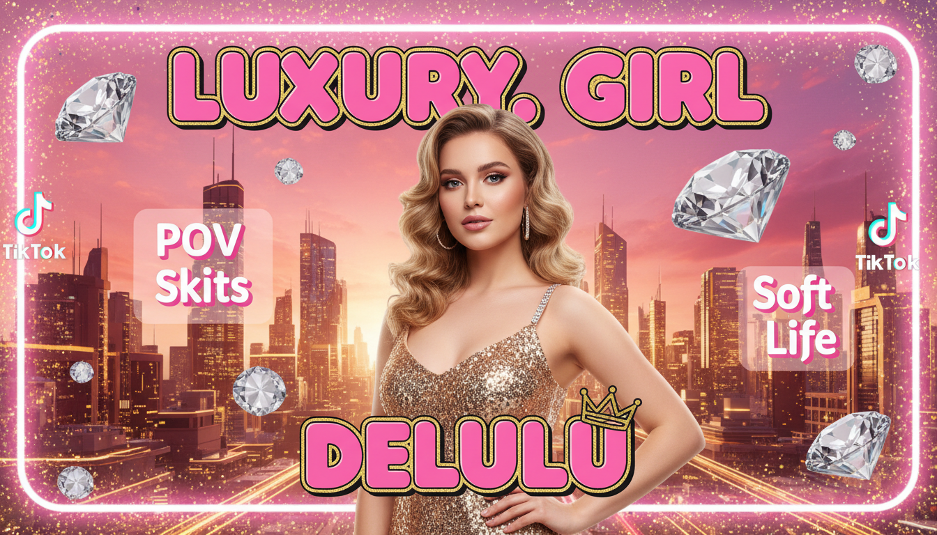 How the 'Luxury. girl' Sound and 'Delulu' Slang Shaped TikTok's Lifestyle Trends