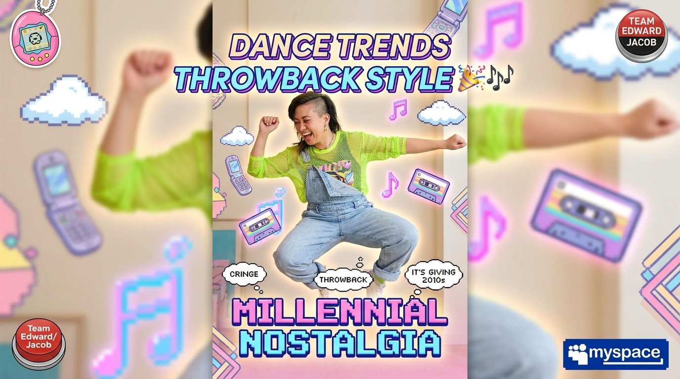 How Millennial Nostalgia, Dance Trends, and Throwback Style Are Dominating TikTok preview image