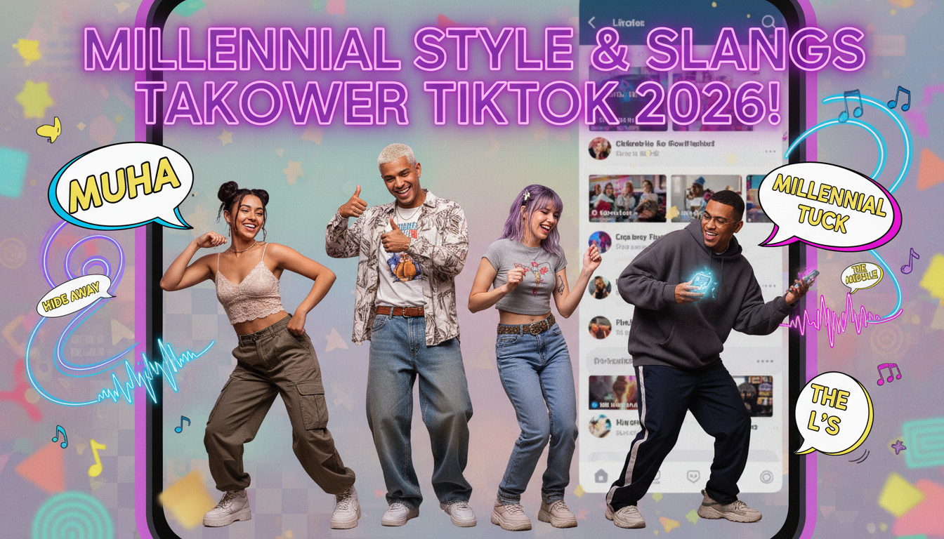 How Millennial Style, Slangs, and Sounds Are Dominating TikTok in 2026?