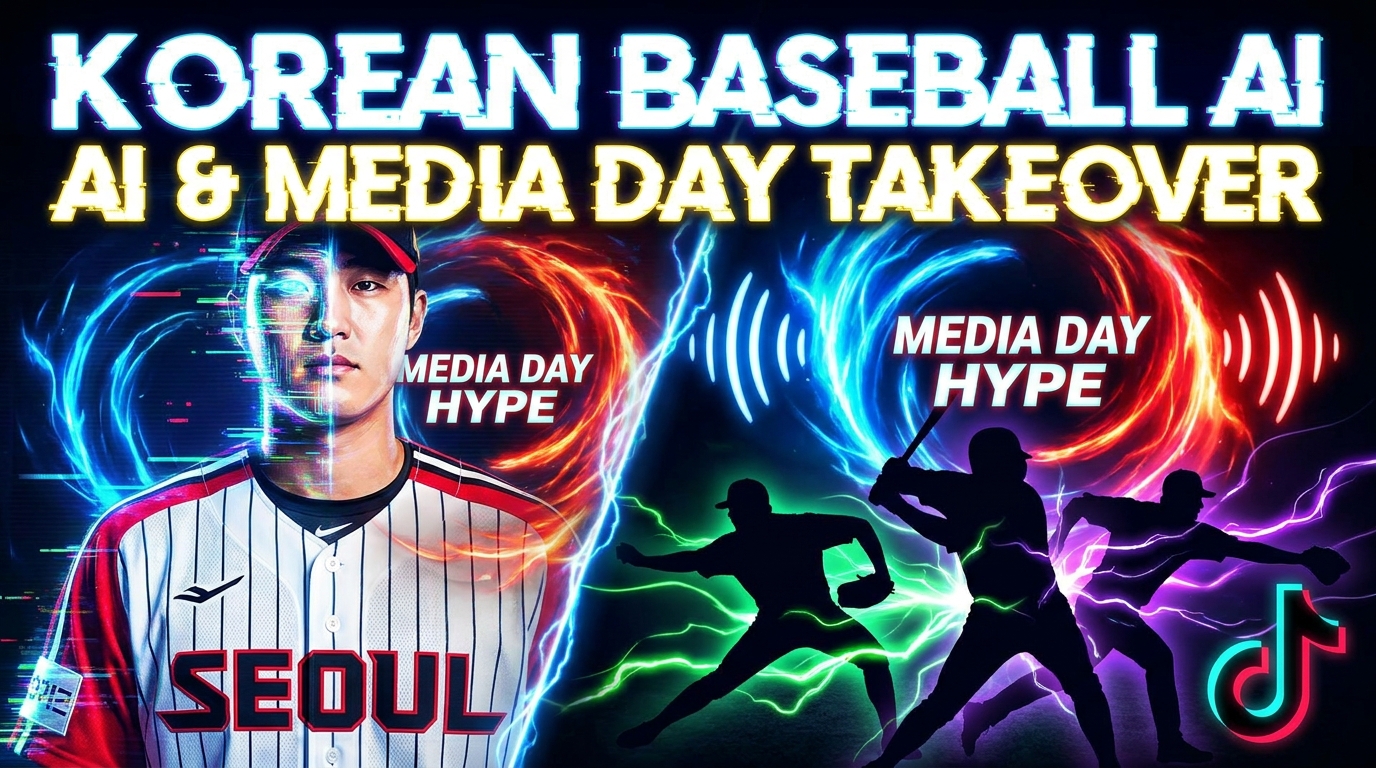 How The Korean Baseball AI Trend and MediaDay Hype Took Over TikTok Sports