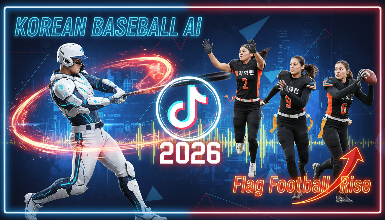 Why Korean Baseball AI and Flag Football Are Dominating TikTok Sports Trends?