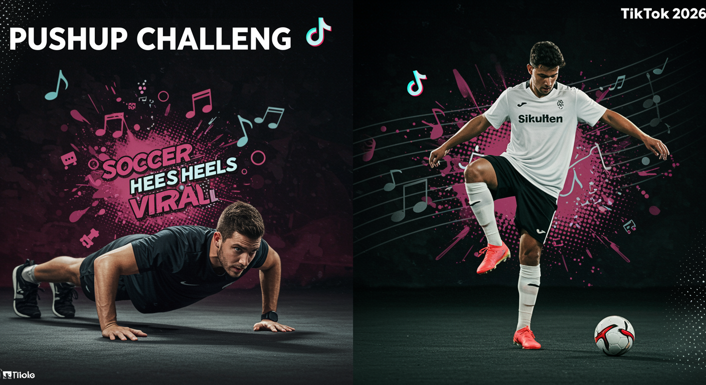 How Did Pushup Challenges and Soccer Heels Spark TikTok's Viral Sports Wave?
